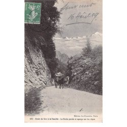 Route de Gex à La Faucille - La Roche percée et aperçu sur les Alpes - très bon état