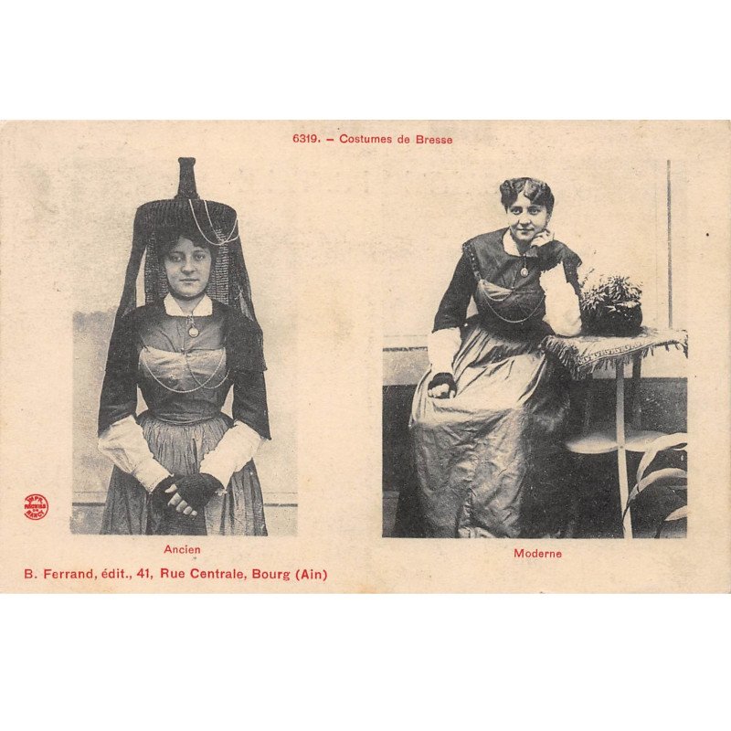 Costumes de BRESSE - Ancien Moderne - très bon état