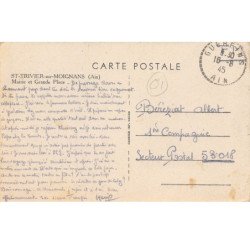 SAINT TRIVIER SUR MOIGNANS - Mairie et Grande Place - état