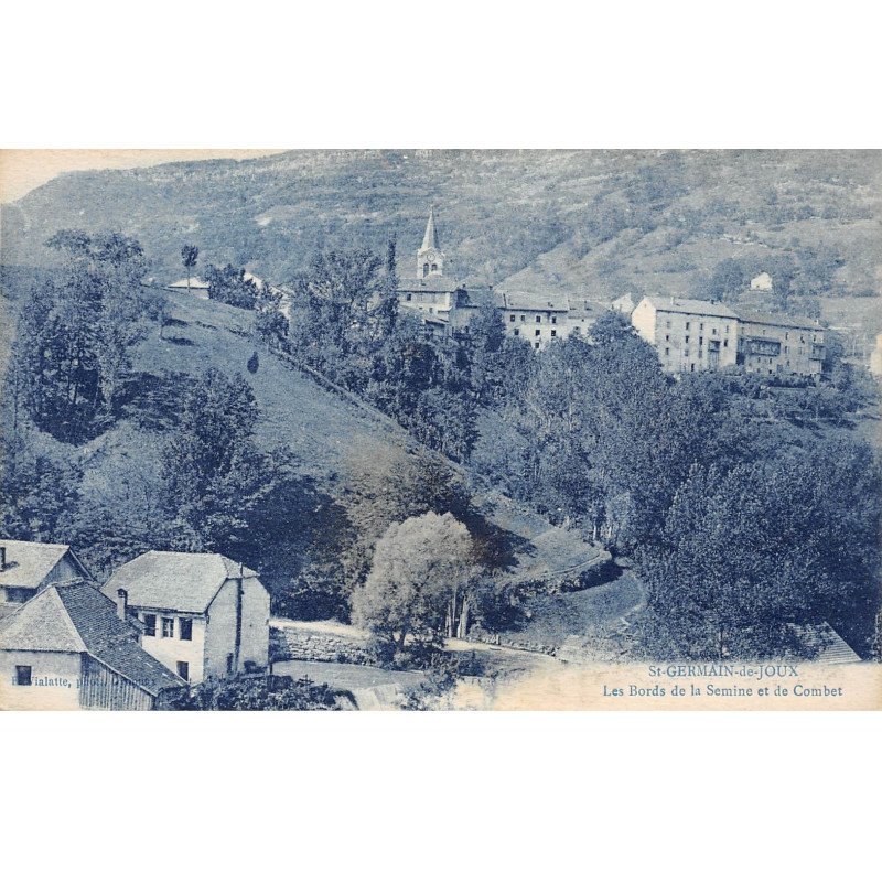 SAINT GERMAIN DE JOUX - Les bords de la Semine et de Combet - très bon état
