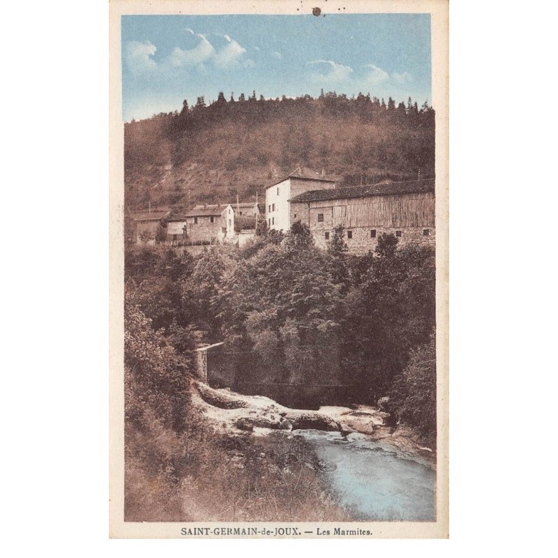 SAINT GERMAIN DE JOUX - Les Marmites - très bon état
