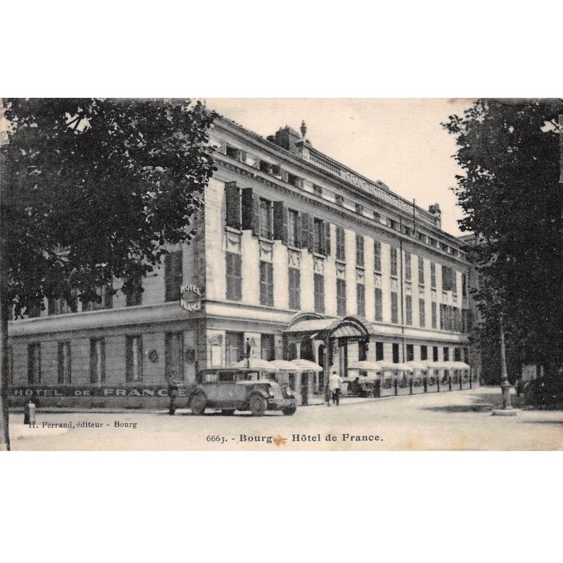BOURG - Hôtel de France - très bon état