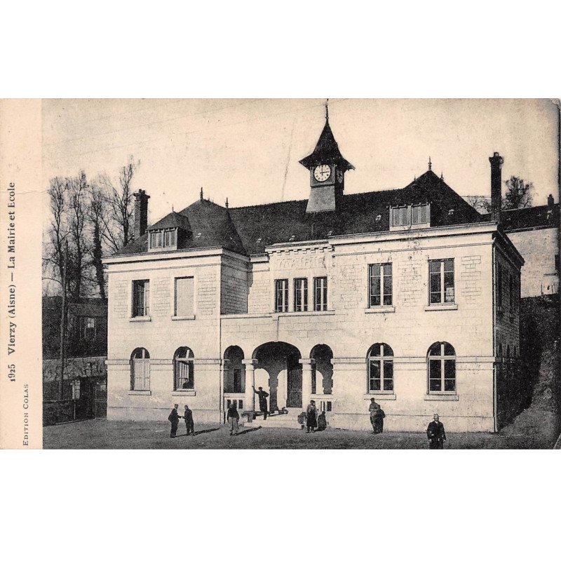 VIERZY - La Mairie et Ecole - très bon état