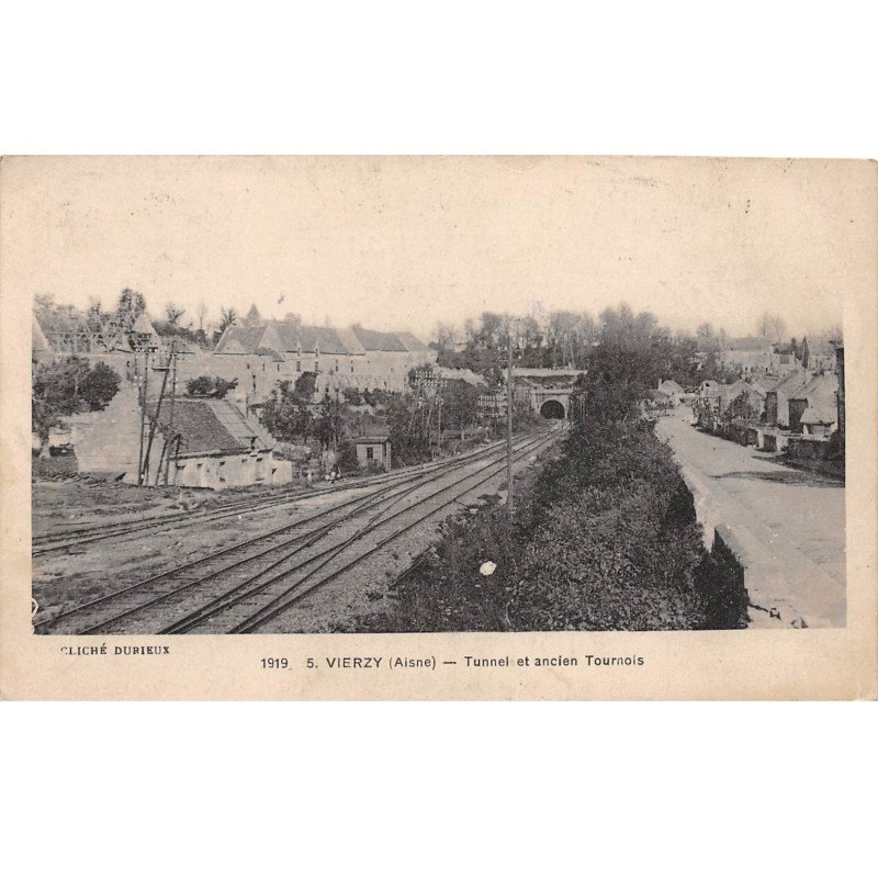 VIERZY - Tunnel et ancien Tournois - très bon état