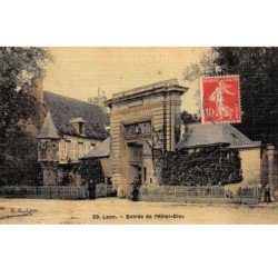 LAON - Entrée de l'Hôtel Dieu - très bon état