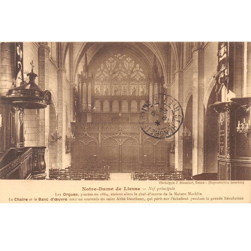 NOTRE DAME DE LIESSE - Nef principale - très bon état