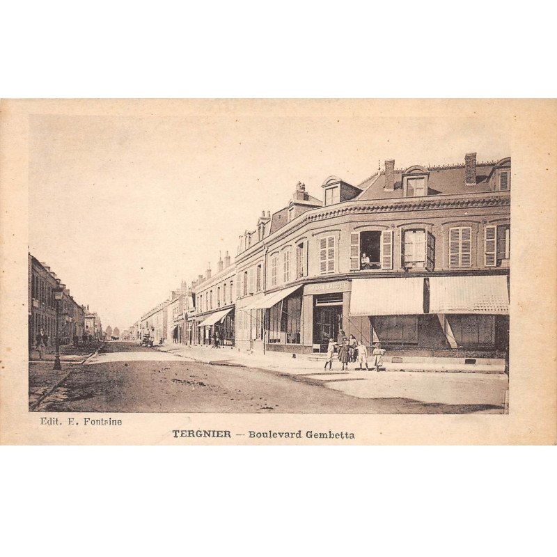 TERGNIER - Boulevard Gambetta - très bon état