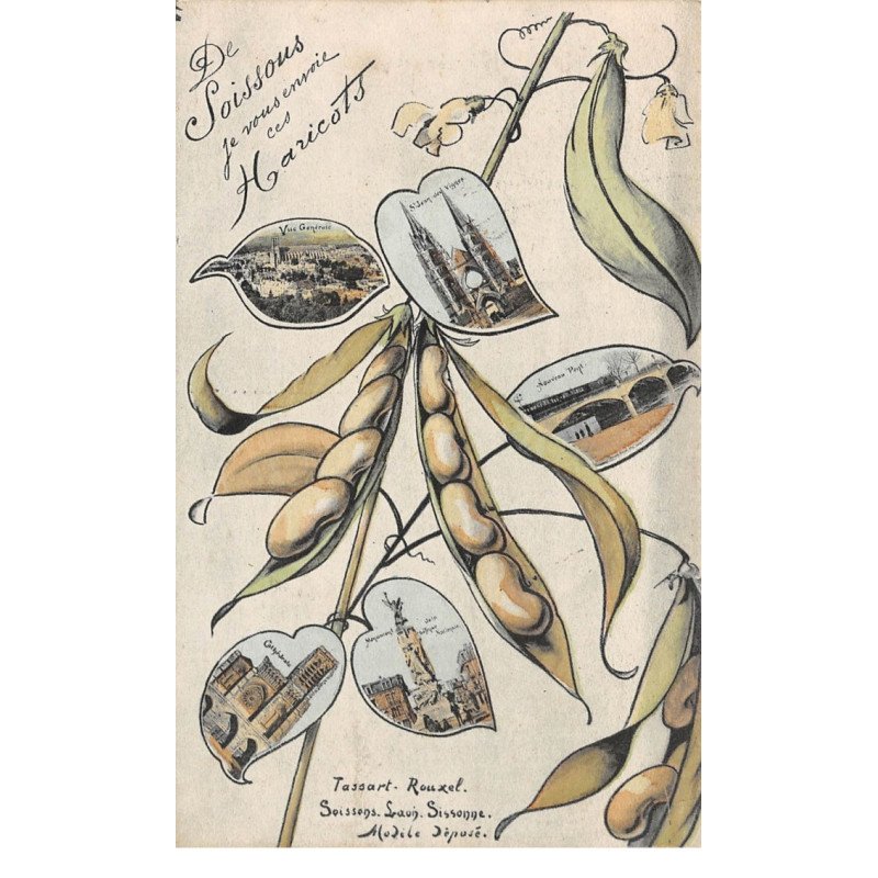 De SOISSONS je vous envoie ces Haricots - très bon état De SOISSONS je vous envoie ces Haricots - très bon état