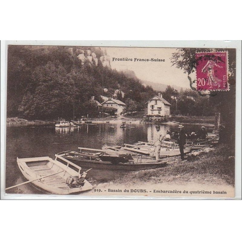 FRONTIERE FRANCO SUISSE : bassin du Doubs - très bon état