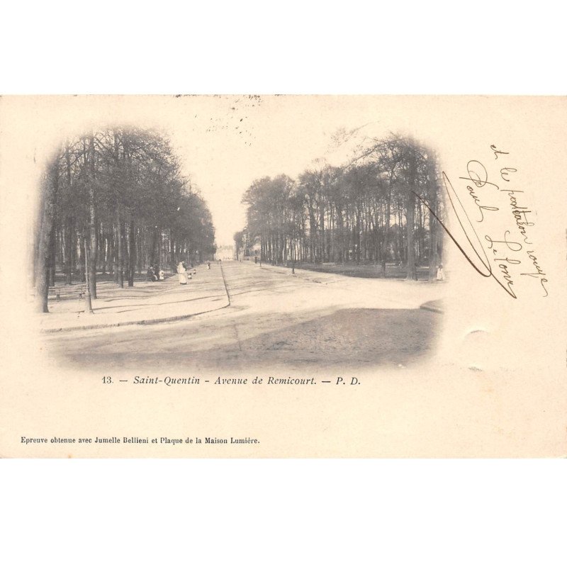 SAINT QUENTIN - Avenue de Remicourt - très bon état