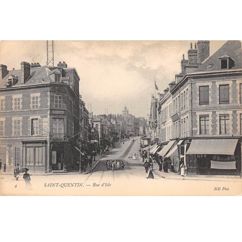 SAINT QUENTIN - Rue d'Isle - très bon état