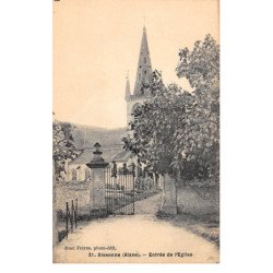 SISSONNE - Entrée de l'Eglise - très bon état