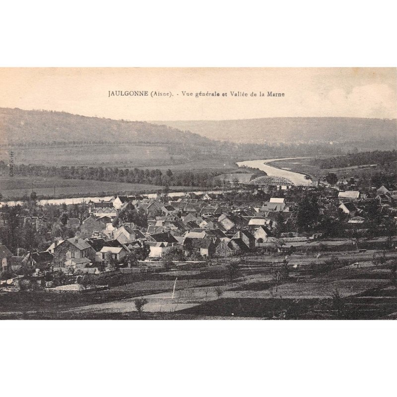 JAULGONNE - Vue générale et Vallée de la Marne - très bon état