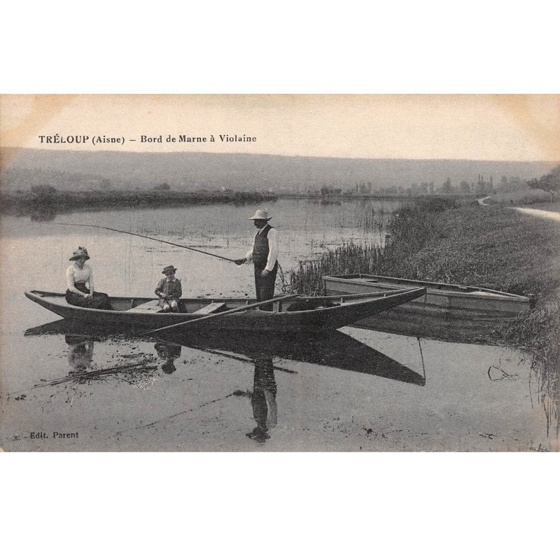 TRELOUP - Bord de Marne à Violaine - très bon état