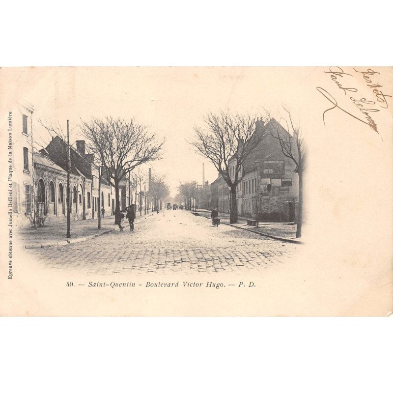 SAINT QUENTIN - Boulevard Victor Hugo - très bon état