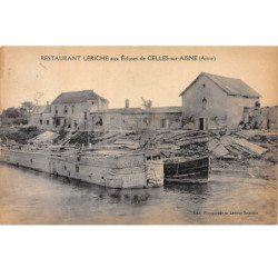 Restaurant LERICHE aux Ecluses de CELLES SUR AISNE - très bon état