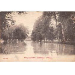 ANIZY avant 1914 - Le Château - L'Etang - très bon état