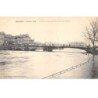 SOISSONS - Janvier 1910 - Le Vieux Pont pendant la crue de l'Aisne - très bon état