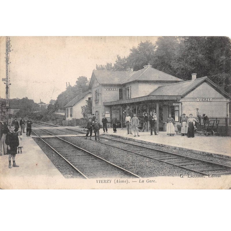 VIERZY - La Gare - très bon état