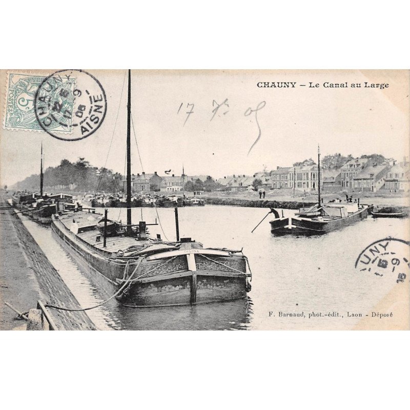 CHAUNY - Le Canl au Large - très bon état