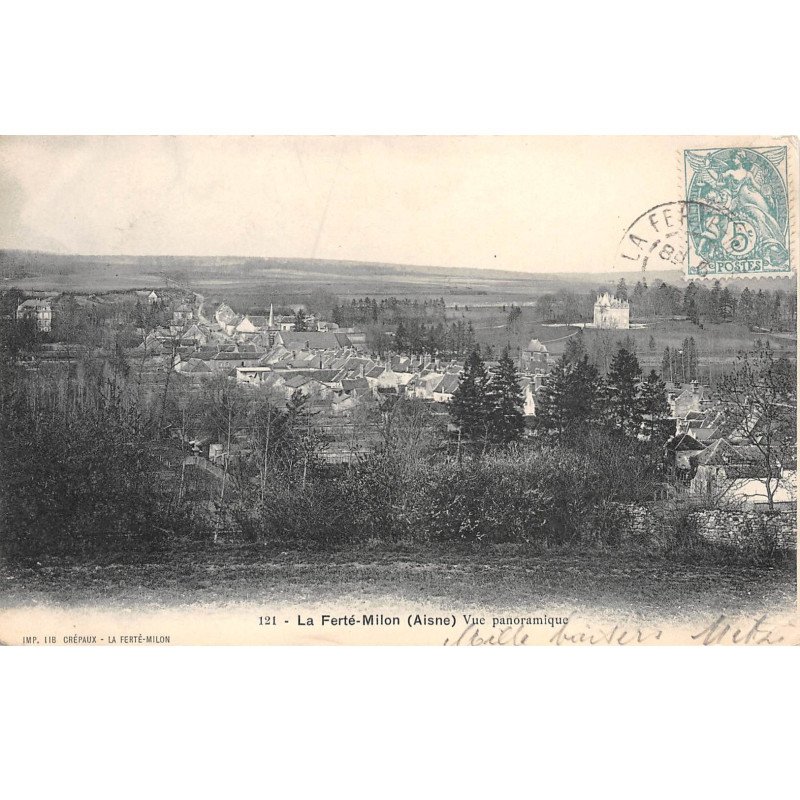 LA FERTE MILON - Vue panoramique - très bon état