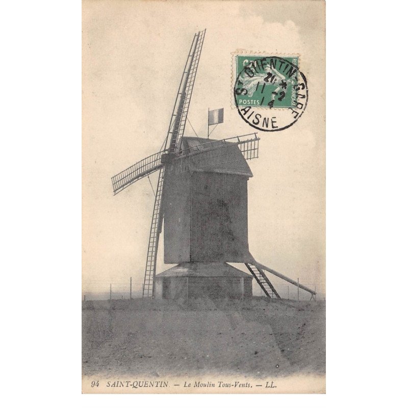 SAINT QUENTIN - Le Moulin Tous Vents - très bon état
