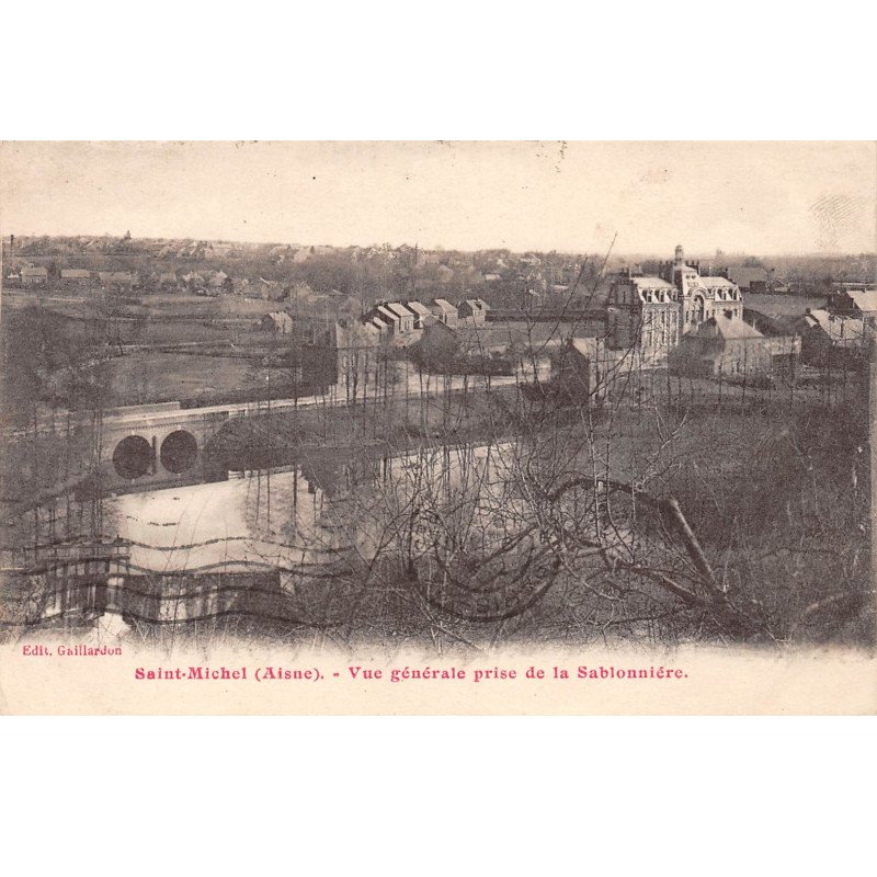 SAINT MICHEL - Vue générale prise de la Sablonnière - très bon état