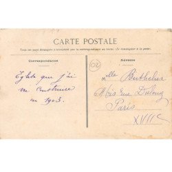 SAINT QUENTIN - Rue de Paris et Eglise Saint Martin - très bon état