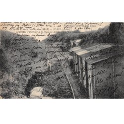 La Frnace reconquise 1917 - JUSSY - Ligne de Tergnier à Saint Quentin détruite par les Allemands - très bon état