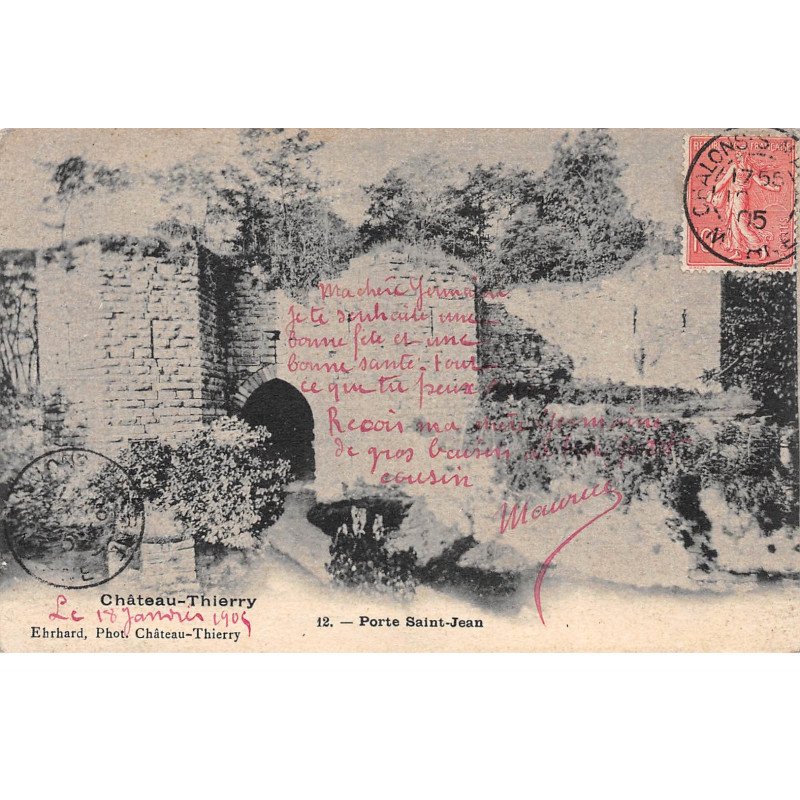 CHATEAU THIERRY - Porte Saint Jean - très bon état
