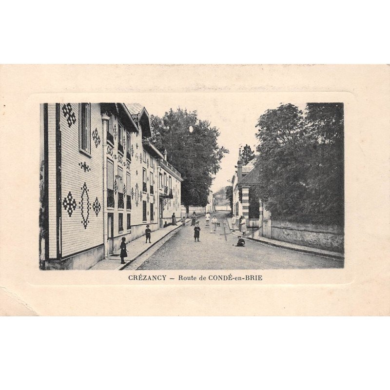 CREZANCY - Route de Condé en Brie - très bon état