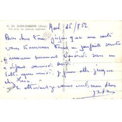 SAINT QUENTIN - Vue prise du passage supérieur - très bon état