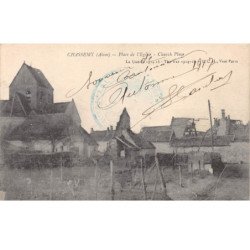 CHASSEMY - Place de l'Eglise - La Guerre 1914 18 - très bon état