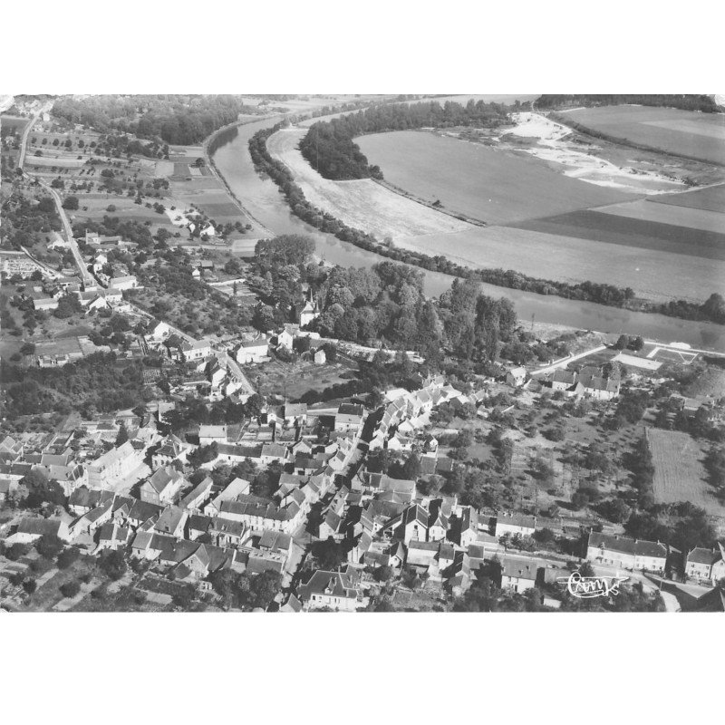 JAULGONNE - Vue générale aérienne et la Boucle de la Marne - très bon état