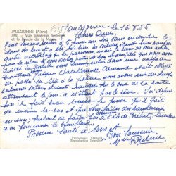 JAULGONNE - Vue générale aérienne et la Boucle de la Marne - très bon état