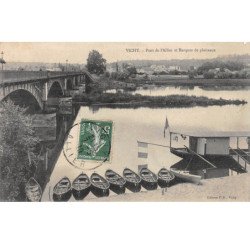 VICHY - Pont de l'Allier et Barques de plaisance - très bon état