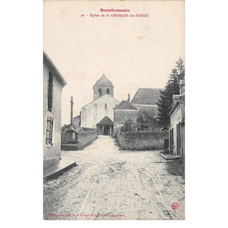 Eglise de SAINT GERMAIN DES FOSSES - très bon état