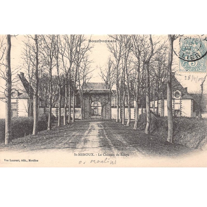 SAINT MENOUX - Le Château de Souys - très bon état