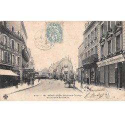 MONTLUCON - Boulevard Courtay et Rue de la Boucherie - très bon état
