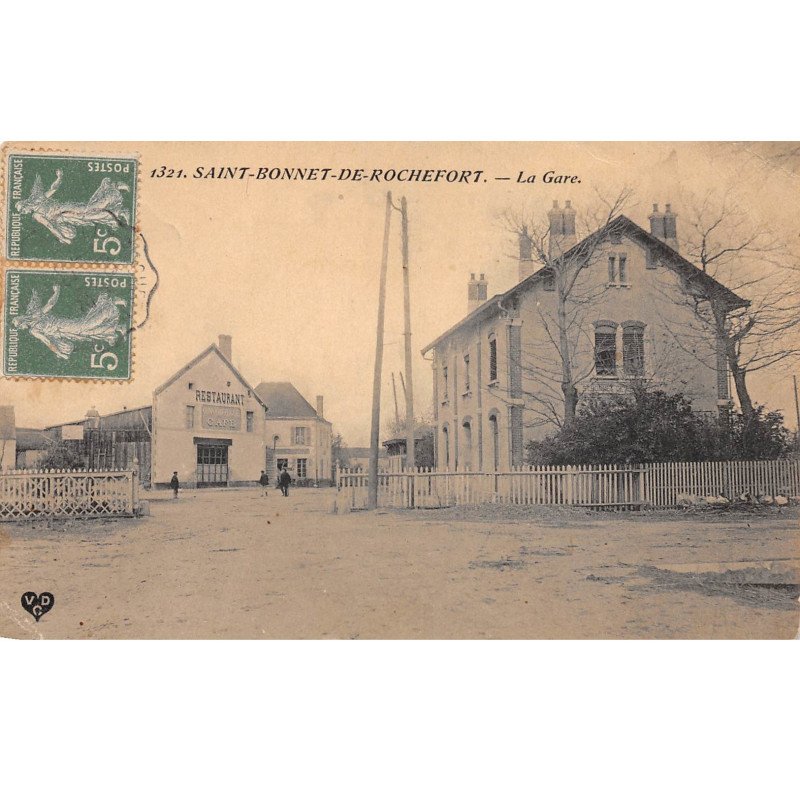 SAINT BONNET DE ROCHEFORT - La Gare - très bon état
