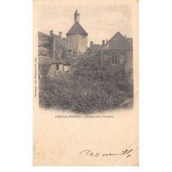 AINAY LE CHATEAU - Anciens Murs d'enceinte - très bon état