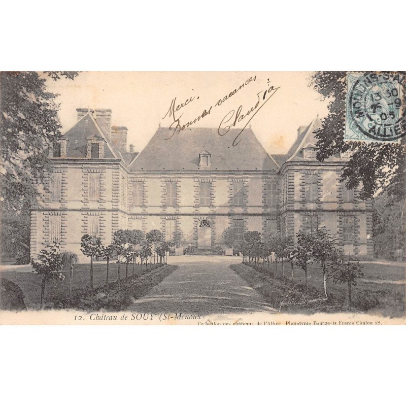 Château de SOUY (Saint Menoux) - très bon état
