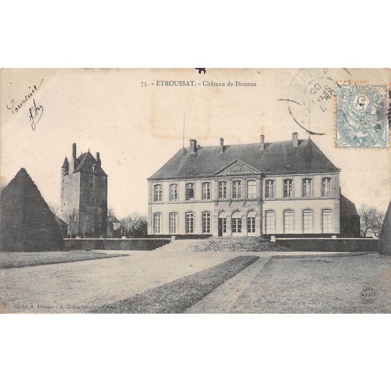 ETROUSSAT - Château de Douzon - très bon état
