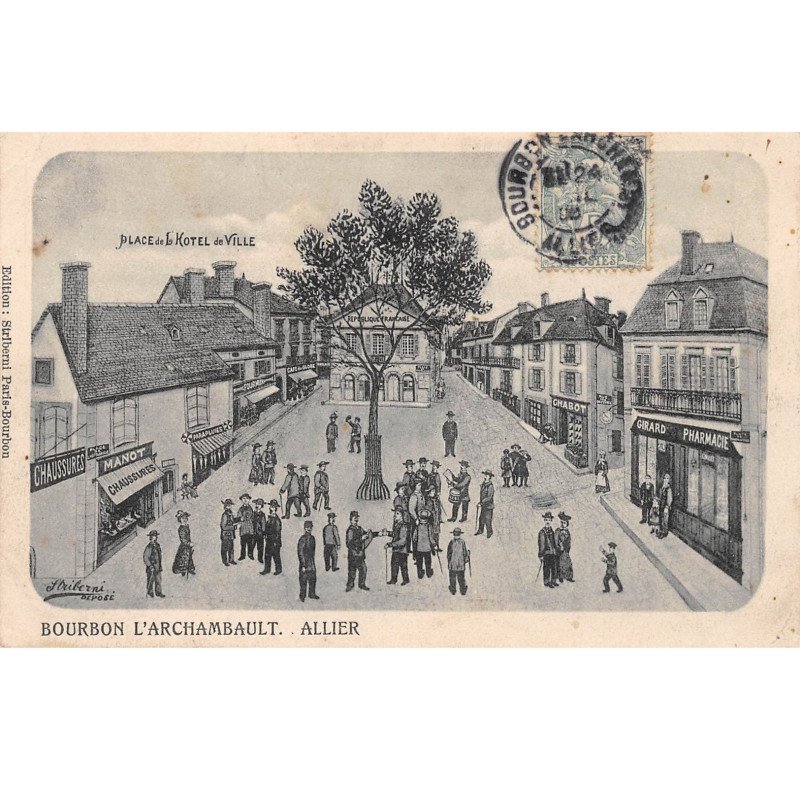 BOURBON L'ARCHAMBAULT - Place de l'Hôtel de Ville - très bon état