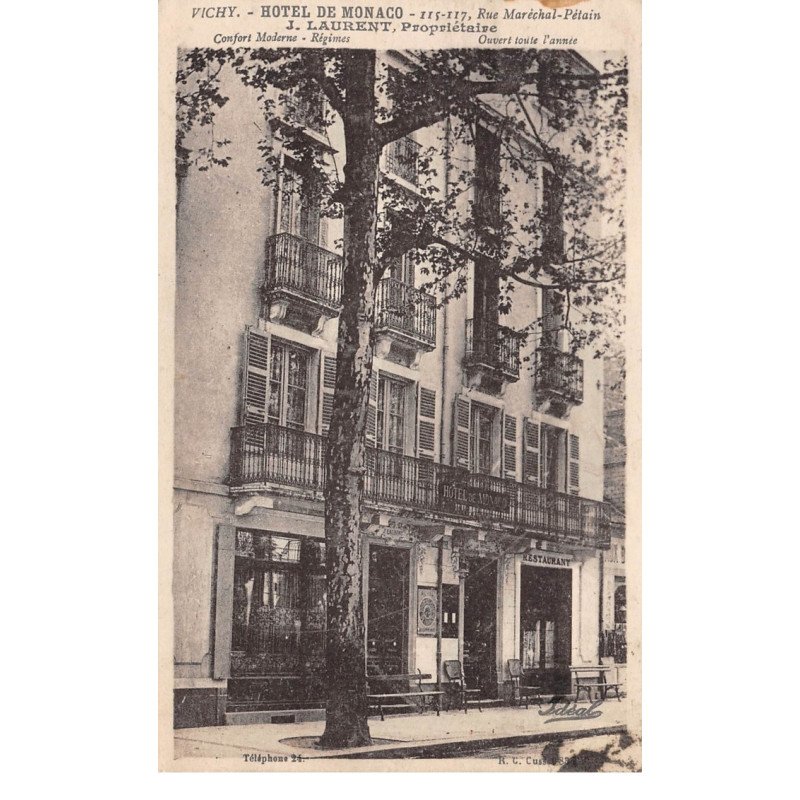 VICHY - Hôtel de Monaco - très bon état