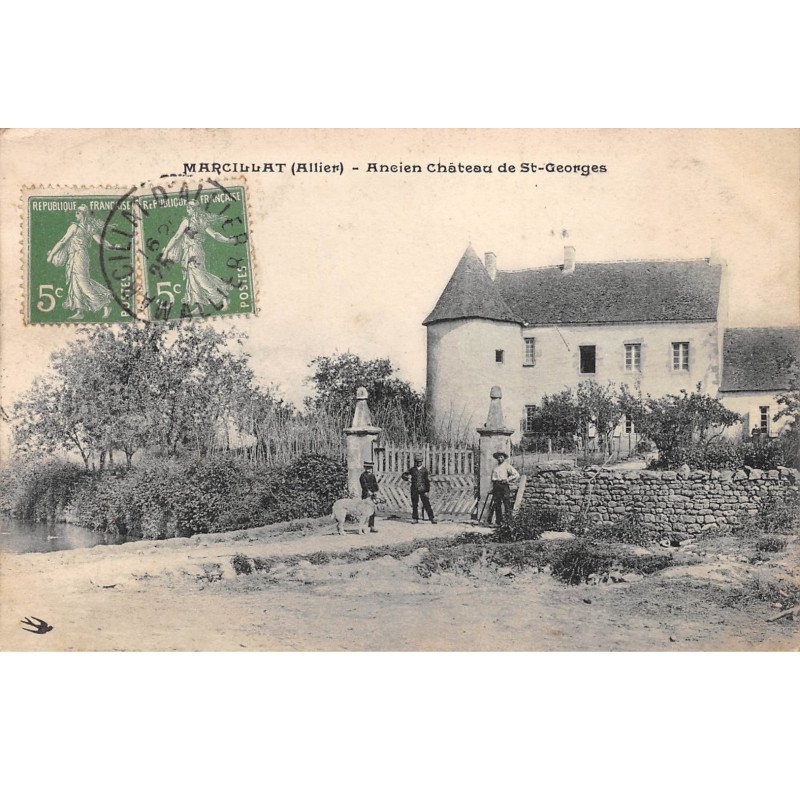 MARCILLAT - Ancien Château de Saint Georges - très bon état