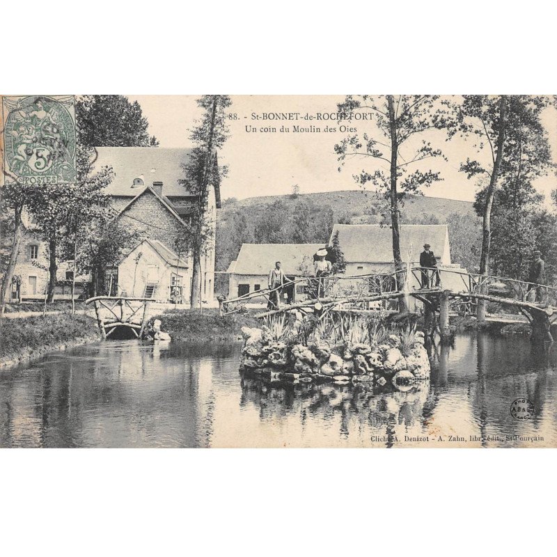 SAINT BONNET DE ROCHEFORT - Un coin du Moulin des Oies - très bon état