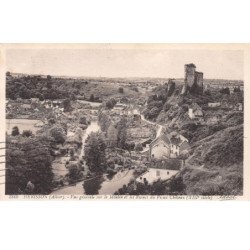 HERISSON - Vue générale sur le Moulin et les Ruines du Vieux Château - très bon état