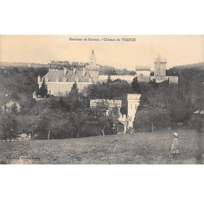 Environs de Gannat - Château de VEAUCE - très bon état