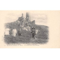 NERIS LES BAINS - Ruines du Château de l'Ours - très bon état